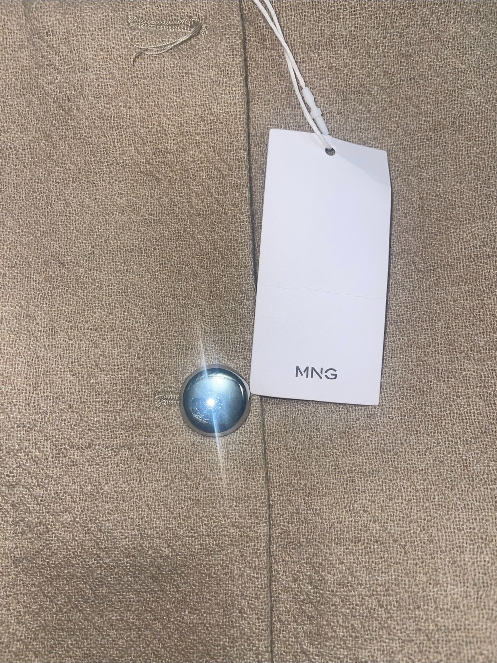 Mango Button-Front Mini Skirt - Picture 5 of 5